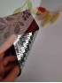 Стразы термоклеевые на листе мозаика прямоуг. 20*24см (фукси)
