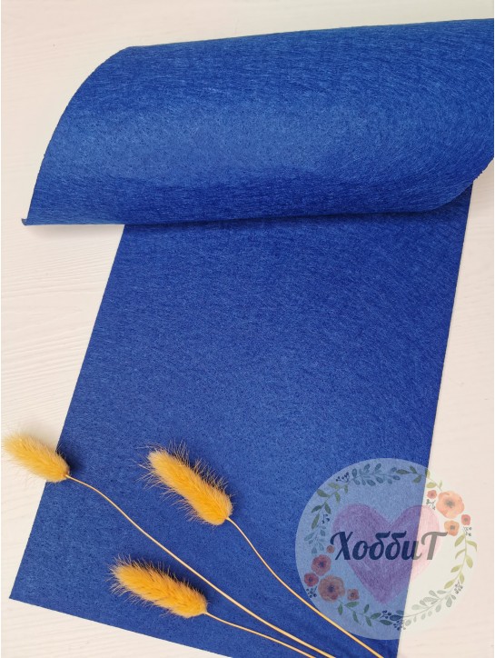 Фетр жесткий 2мм. (темно-синий №40), 20*30см.