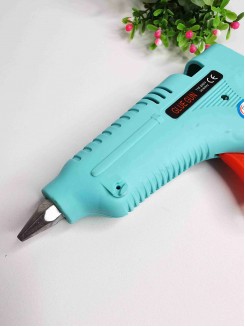 Термопистолет клеевой SL-B, 100W на клей 11мм. (мятный)