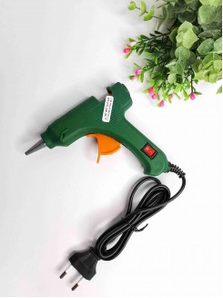 Термопистолет клеевой XW-601, 20W на клей 7мм. (зеленый)