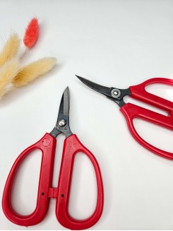 Ножницы портновские закругленные 11,5см (красный)