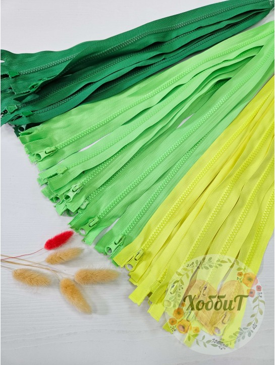 Молния тракторная разъемная 50см. (ассорти5)