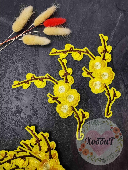 Нашивка на одежду "Сакура" 