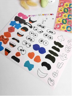 Пасхальные набор для декорирования яиц "Смайлики"