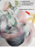Перья декоративные 6-12см, упаковка 100штук (микс Pastel)