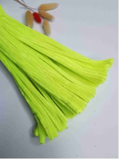 Проволока синельная пушистая, 30см. (лимонный)