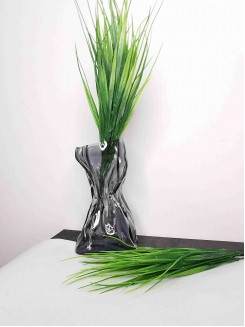 Ветка декоративная "Букет зелени Осока" 35см