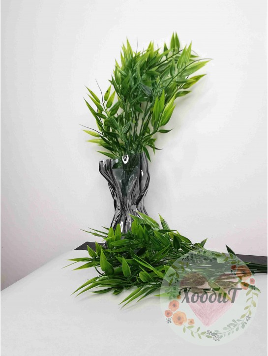 Ветка декоративная "Букет зелени Шинус" 35см