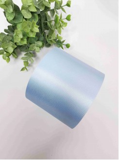 Лента атласная 7,5см. (голубой) №011
