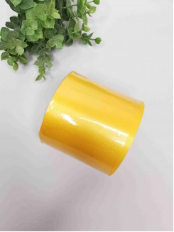 Лента атласная 7,5см. (оранжевый) №016