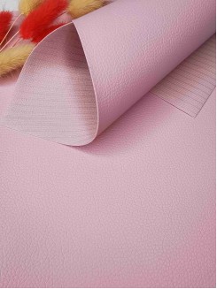 Кожзам матовый "Зернистый" 20*30см (нежно розовый)