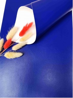 Кожзам текстурный матовый 21*29,5см (синий)